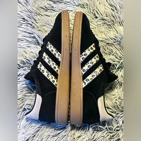 Adidas Handball Spezial Wonder Black Leopard Sneakers - Picture 5 of 10